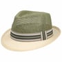 Chapéu de Palha Twotone Trilby by Lipodo natureza - verde