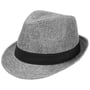 Chapéu de Tecido Mélange Trilby by Lipodo cinzento - manchado