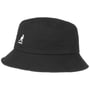 Chapéu de Pesca Washed Bucket Hat by Kangol preto