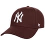 Boné MVP Snapback Yankees by 47 Brand bordeaux