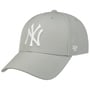 Boné MVP Snapback Yankees by 47 Brand cinzento claro