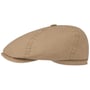 Boné Plano Delave Organic Cotton by Stetson bege escuro
