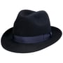 Chapéu Bogart Marengo Feltro de Pêlo by Borsalino azul