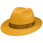 Chapéu Bogart Marengo Feltro de Pêlo by Borsalino amarelo