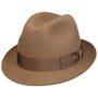 Chapéu Feltro de Pêlo Marengo Trilby by Borsalino bege