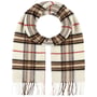 Cachecol Check Cashmink by Lipodo branco creme