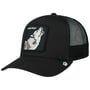 Boné Trucker Lone Wolf by Goorin Bros. preto - cinzento