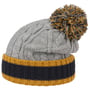 Gorro com Pompom Tricolour by Lipodo cinzento