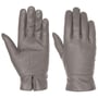 Luvas Femininas Classic Couro Nappa by Caridei cinzento