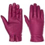 Luvas Femininas Classic Couro Nappa by Caridei roxo