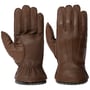 Luvas em Pele Deer Cashmere by Stetson castanho - cinzento