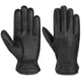 Luvas em Pele Deer Cashmere by Stetson preto