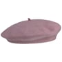 Boina com Caxemira by Barascon rosa velha