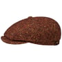 Boné Plano Hatteras Wool Colour Neps by Stetson ferrugem - bege