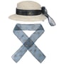 Cachecol Padrão Solar All-in-One by Lipodo azul