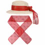 Cachecol Padrão Solar All-in-One by Lipodo vermelho
