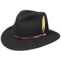 Chapéu Trandell VitaFelt Traveller by Stetson preto