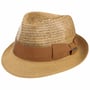 Chapéu de Palha Dalona Trilby by McBURN castanho claro