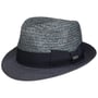 Chapéu de Palha Dalona Trilby by McBURN azul marinho