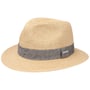 Chapéu de Palha Nark Traveller Toyo by Stetson bege - manchado