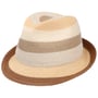 Chapéu Svenja Stripes Trilby by Mayser bege