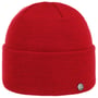 Gorro com Bainha Fine Merino Colour by Lierys vermelho escuro