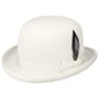 Chapéu de Côco Derby Wool by Bailey 1922 branco