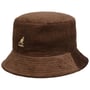 Chapéu de Pesca Cord Bucket by Kangol castanho escuro