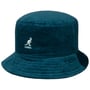 Chapéu de Pesca Cord Bucket by Kangol azul petróleo