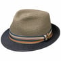 Chapéu de Palha Licano Toyo Trilby by Stetson azul marinho