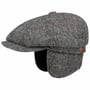 Boné Plano Seven Premium Harris Tweed by Mayser cinzento