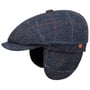 Boné Plano Seven Premium Harris Tweed by Mayser azul