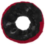 Lenço Reversível Fake Fur preto - vermelho