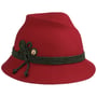Chapéu Dirndl by Lodenhut Manufaktur vermelho