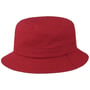 Chapéu Anti UV Cotton Twill Bucket by Stetson vermelho