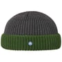 Gorro Docker Twotone by Hammaburg antracite - verde