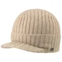 Gorro de Caxemira com Visiera by Lierys bege