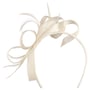 Fascinador Alicia by Seeberger branco creme