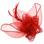 Roses Fascinador Com Clip by McBURN vermelho
