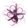 Fascinador Clip by McBURN roxo