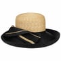 Chapéu de Palha Majuna Twotone by Lierys Gold natureza - preto