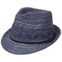 Chapéu Camerson Cotton-Mix Trilby by Lipodo azul marinho