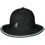 Chapéu de Tecido Tropic Wide Brim Stripe by Kangol preto