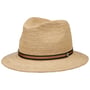 Chapéu de Palha Packable Crochet by Borsalino natureza - castanho
