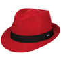 Chapéu Panamá Jaston Trilby by Lipodo vermelho