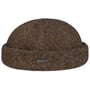 Gorro Docker Lavoy Herringbone Wool by Stetson castanho