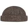 Gorro Docker Lavoy Herringbone Wool by Stetson bege escuro