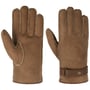Luvas Deerskin Lambswool by Stetson castanho