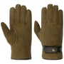 Luvas Deerskin Lambswool by Stetson azeitona