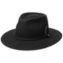 Chapéu de Exterior Cooperstown Wool by Stetson preto